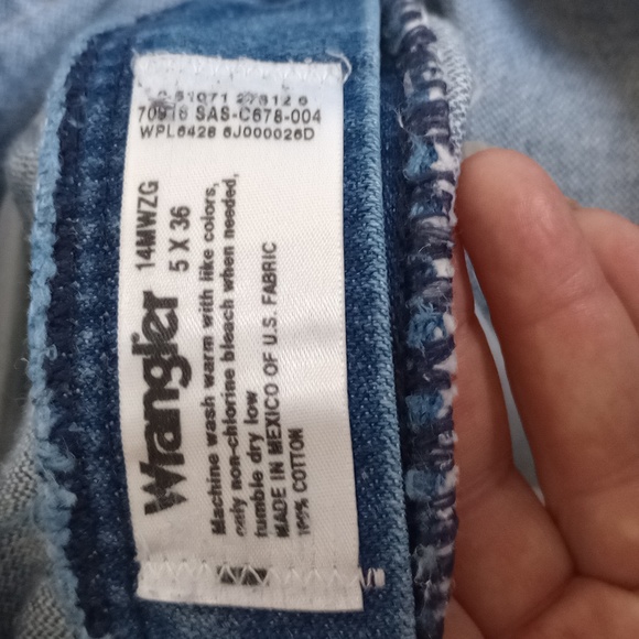 Wrangler 14MWZG Jeans size 5 x36 - Picture 3 of 8